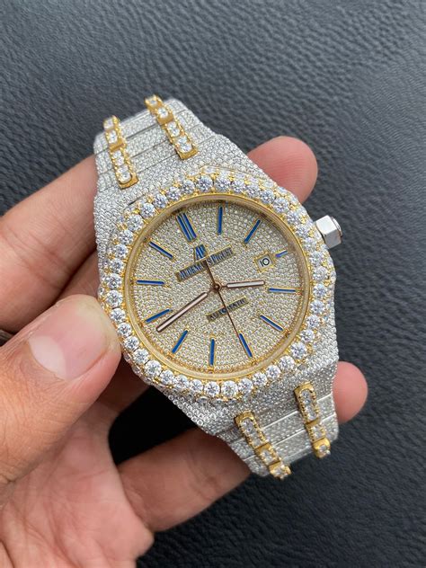 fake bling out watches|iced out watches real.